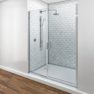 Heavy Swing Door with Fixed Panel