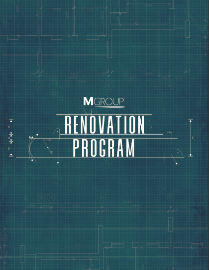 Renovation Program Brochure