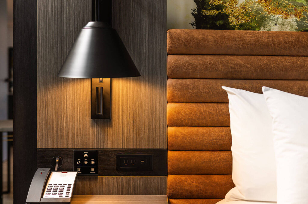 hyatt-centric-charlotte-nc-custom-furniture-headboard-and-nightstand-1